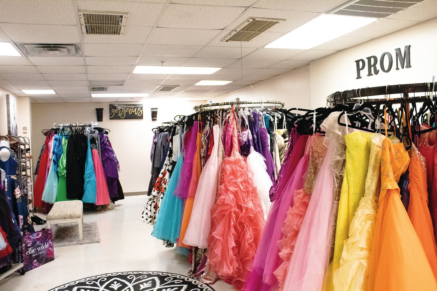 Among its offerings, Endless Apparel loans out prom dresses to those in need.